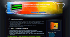 Desktop Screenshot of any-sound-recorder.com